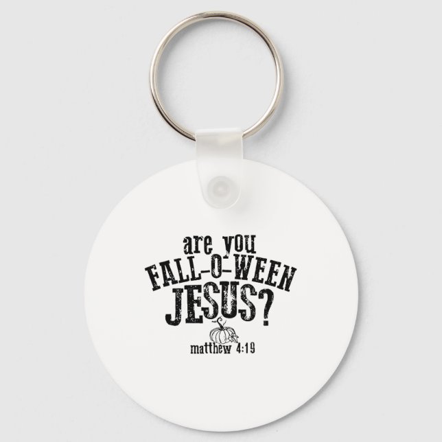 Chaveiro Você Caiu De Quando Jesus (Frente)