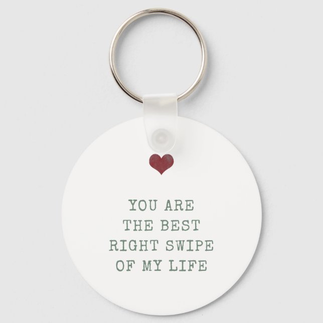 Chaveiro Você é a melhor jogada certa do meu Namorados de v (Frente)