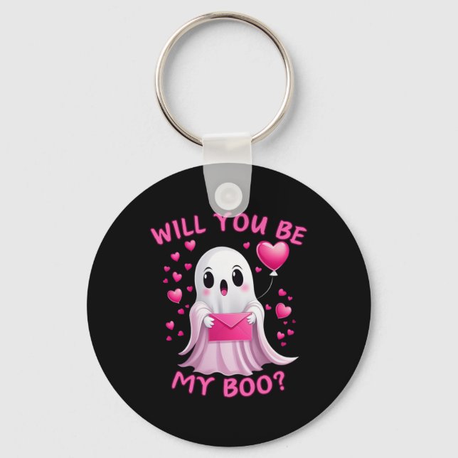 Chaveiro Você É A Minha Época Bestial Ghost Halloween Spook (Frente)