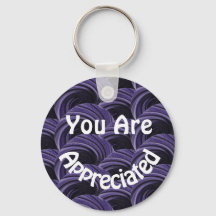 Você É Apreciado Obrigados De Círculos Pretos Roxo