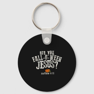 Chaveiro Você é Fall-o-ween Jesus Abóbora Cristão Dia das B