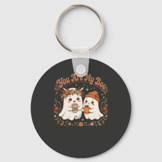 Chaveiro Você É Meu Boo Casal de Fantasmas Lindos Abóbora C
