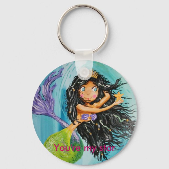 Chaveiro Você é minha estrela (Frente)