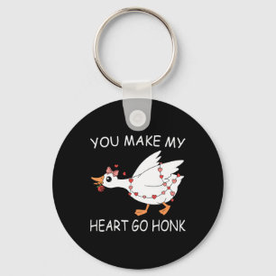 Chaveiro Você Faz Meu Coração Ir Honk Dia dos Namorados Gan