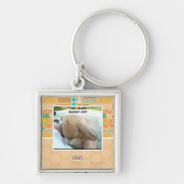 Chaveiro Você faz o coelho gritar (Frente)