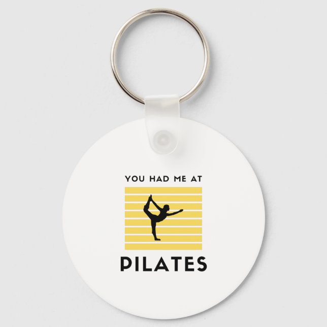 Chaveiro Você me tinha em pilates (Frente)