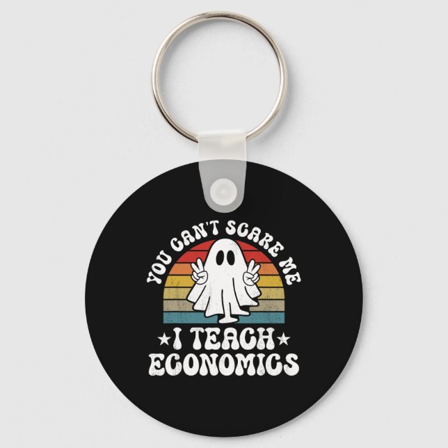 Chaveiro Você não pode me assustar com o professor de econo (Frente)