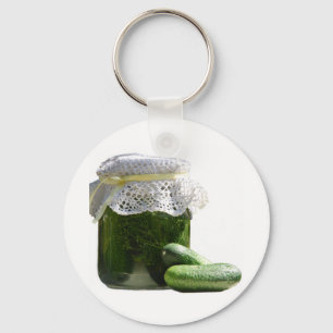 Chaveiro Você parece tão legal quanto um pepino.