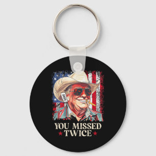 Chaveiro Você Perdeu Duas Vezes O Vaqueiro Ocidental Trump 