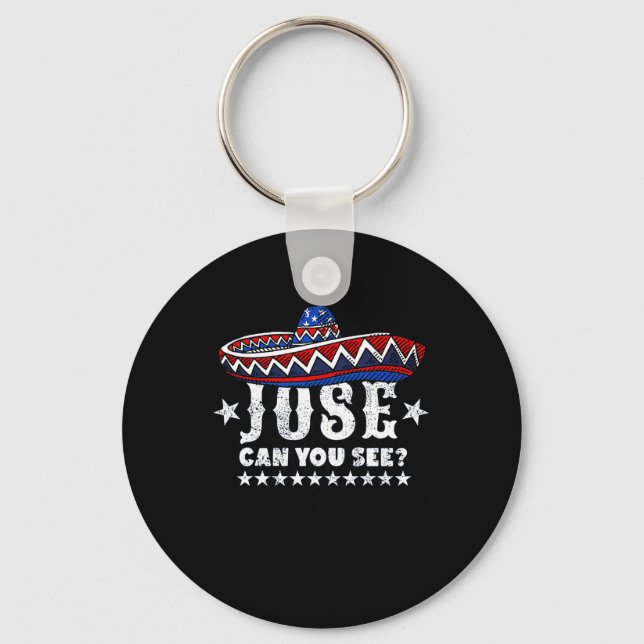 Chaveiro Você Pode Ver 4 De Julho? (Frente)