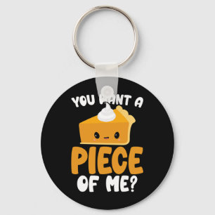 Chaveiro Você Quer Um Pedaço Meu Kawaii Pumpkin Pie Thanksg