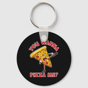 Chaveiro Você Quer uma Pizza de Mim Ninja Karate Sahbumnim