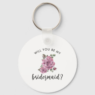 Chaveiro Você será minha proposta de Bridesmaid sentida?