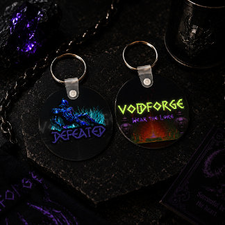 Chaveiro VoidForge "Derrotado" Cavaleiro Caído de Fantasia