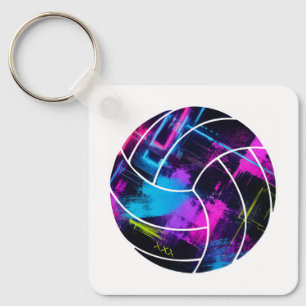Chaveiro Volei Arte Neon