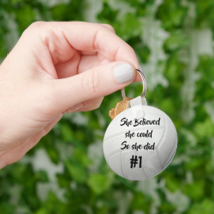 Chaveiro Voleibol com Número Jersey