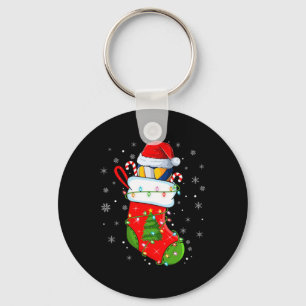 Chaveiro Voleibol Em Meias De Natal Papais noeis Engraçados