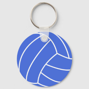 Chaveiro Voleibol Real Azul e Branco