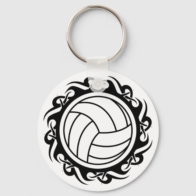 Chaveiro voleibol tribal (Frente)