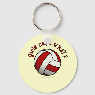 Chaveiro Voleibol Vermelho