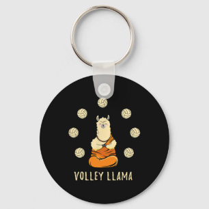 Chaveiro Volley Llama Lover Equipe De Voleibol Cute Para Me
