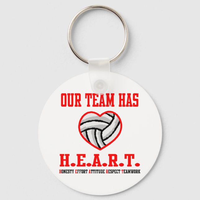 Chaveiro VolleyChick Heart (Frente)