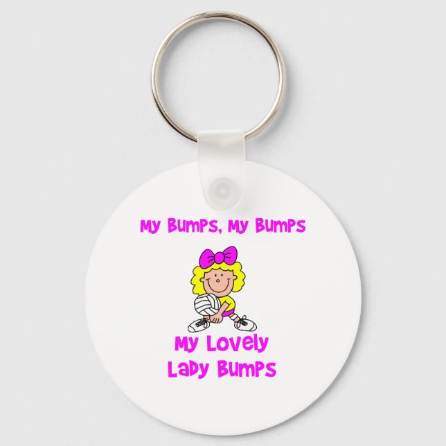 Chaveiro VolleyChick Meus Bumps (Frente)