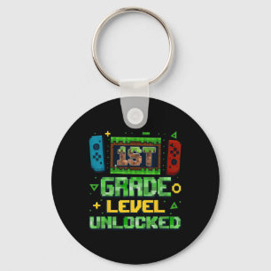Chaveiro Voltar às Escolas Garoto de 1ª Série Gamer Primeir