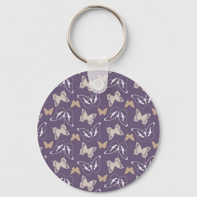 Chaveiro Voo de Borboletas (Frente)