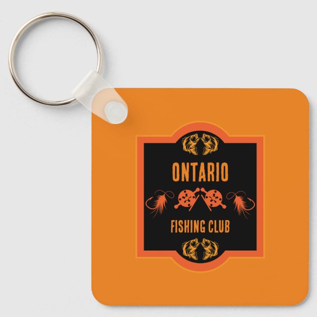 Chaveiro Voo Pesca Canadá (Frente)