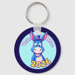 Chaveiro votação azul em 2026