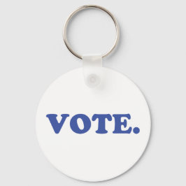 Chaveiro votação - branco azul