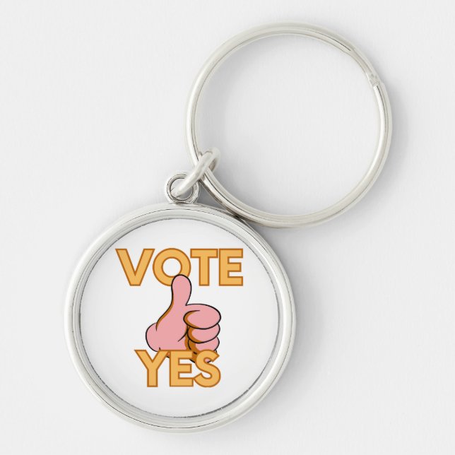 Chaveiro Votar sim (Frente)