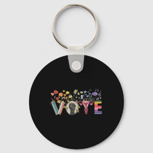 Chaveiro Vote Como Ruth Enviou Você Flores Lgbt Prid Femini