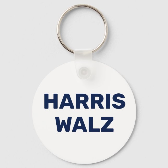 Chaveiro Vote Harris Walz 2024 (Frente)