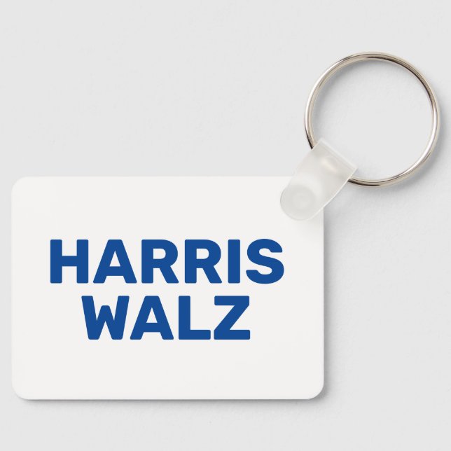 Chaveiro Vote Harris Walz 2024 (Frente)