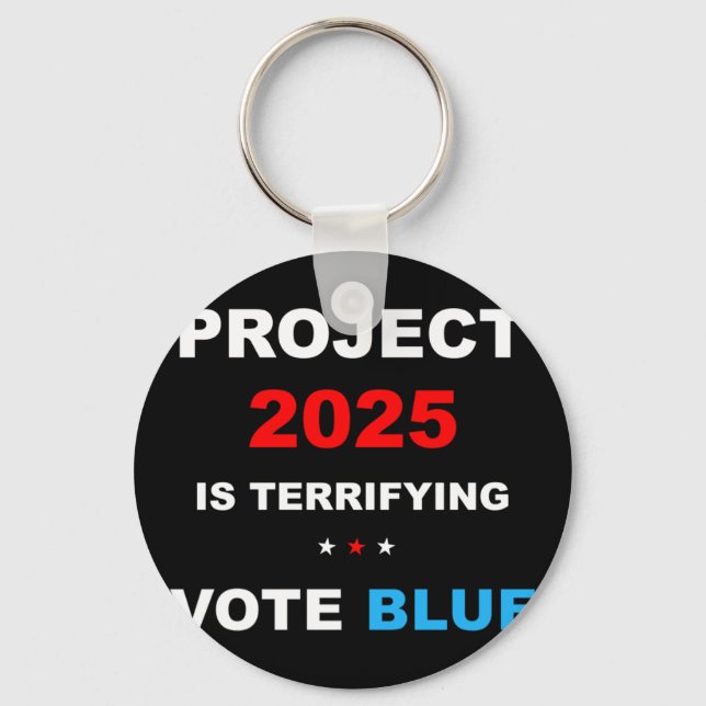 Chaveiro Vote Save Democracy Stop Project 2025 1 (Frente)