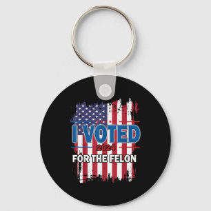 Chaveiro Votei A Favor Do Felon; Republicano Engraçado Trum