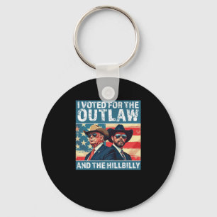 Chaveiro Votei A Favor Do Outlaw E Do Hillbilly - Trump V