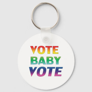 Chaveiro voto de bebê - Pride lgbtq lgbt cores arco-íris