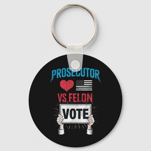 Chaveiro Voto de Promotor vs Criminoso (Frente)