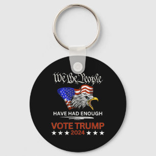 Chaveiro Voto Pró-Republicano Trump 2024 Que As Pessoas Têm