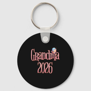 Chaveiro Vovó 2026 Passarinho Fofo Nova Revelação de Gravid