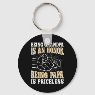 Chaveiro Vovô É Uma Honra Ser Papa É Um Pai Inestimável Fa