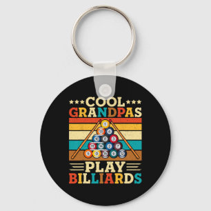 Chaveiro Vovô legal Tocar Bilhares Retro Snooker Piscina Pl