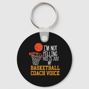Chaveiro Voz do treinador de basquetebol