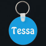 Chaveiro Vrolijke Naam Sleutelhanger<br><div class="desc">Kleurrijke sleutelhanger conheceu korte naam. Wijzig de achtergrond kleur naar keuze.</div>