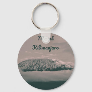 Chaveiro Vulcão de neve Mount Kilimanjaro na Tanzânia Áf