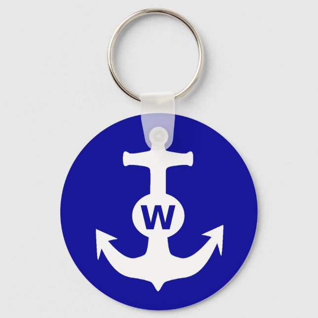 Chaveiro W Anchor Wanchor Insult Funny Gift (Frente)