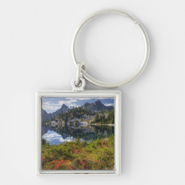 Chaveiro WA, Alpine Lakes Wilderness, Gem Lake, com (Frente)